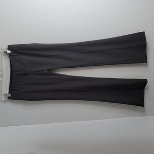BCBGeneration gray flared Low Rise tailored dress pants trousers  0